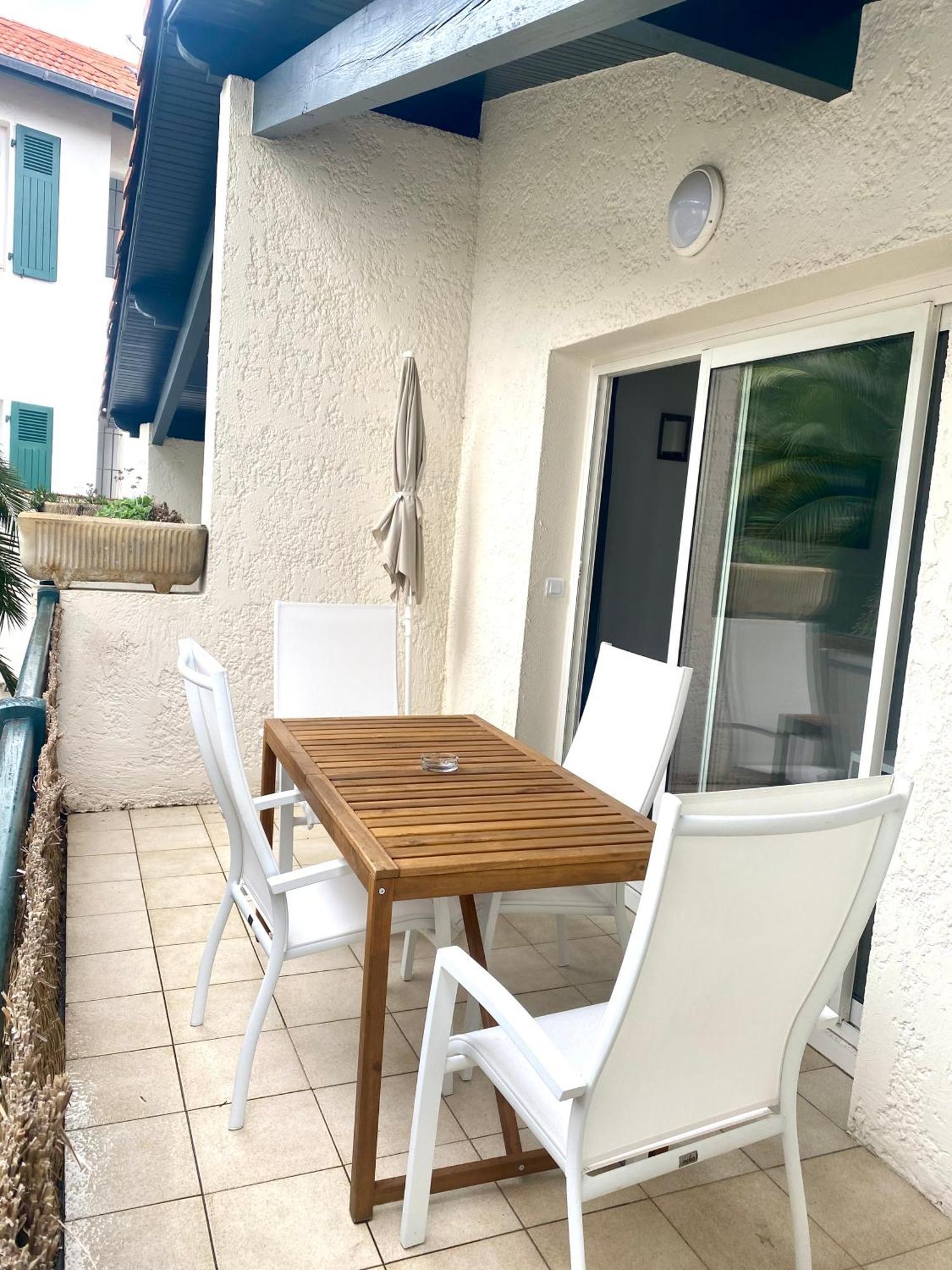 Charming 1 Bedroom Flat, Biarritz Center With Pool And Car Park 外观 照片
