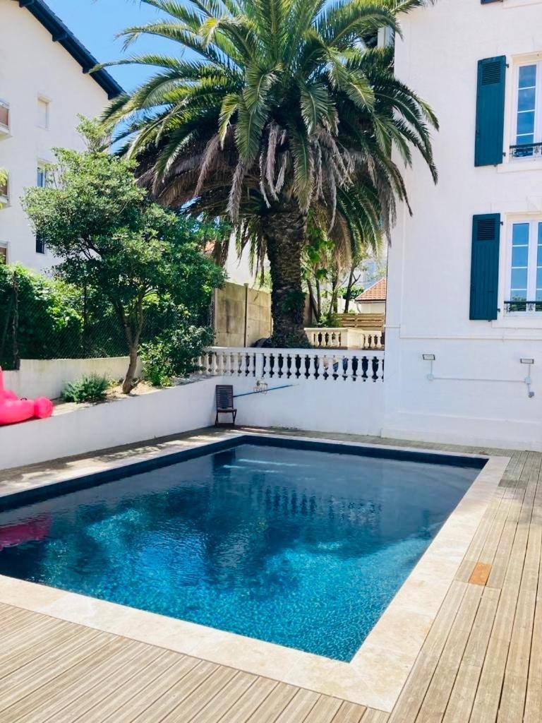 Charming 1 Bedroom Flat, Biarritz Center With Pool And Car Park 外观 照片
